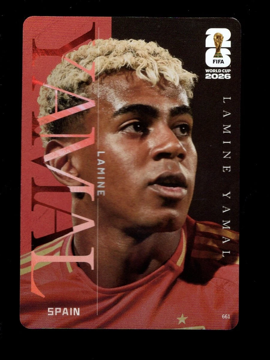 Card Lamine Yamal - 2026